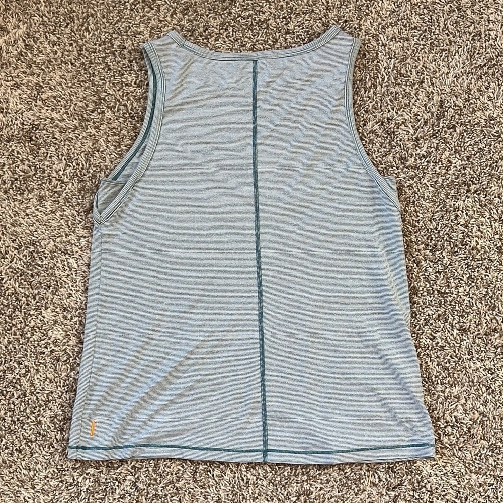 Lucy tank top striped Athletic blue & white size medium - Picture 4 of 5